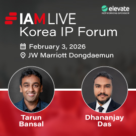 IAM Live Korea IP Forum on February 3